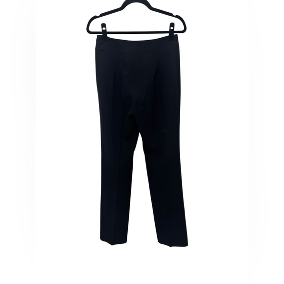 Akris Black 100% Wool Tailored Pants, Size 8 - Picture 5 of 7